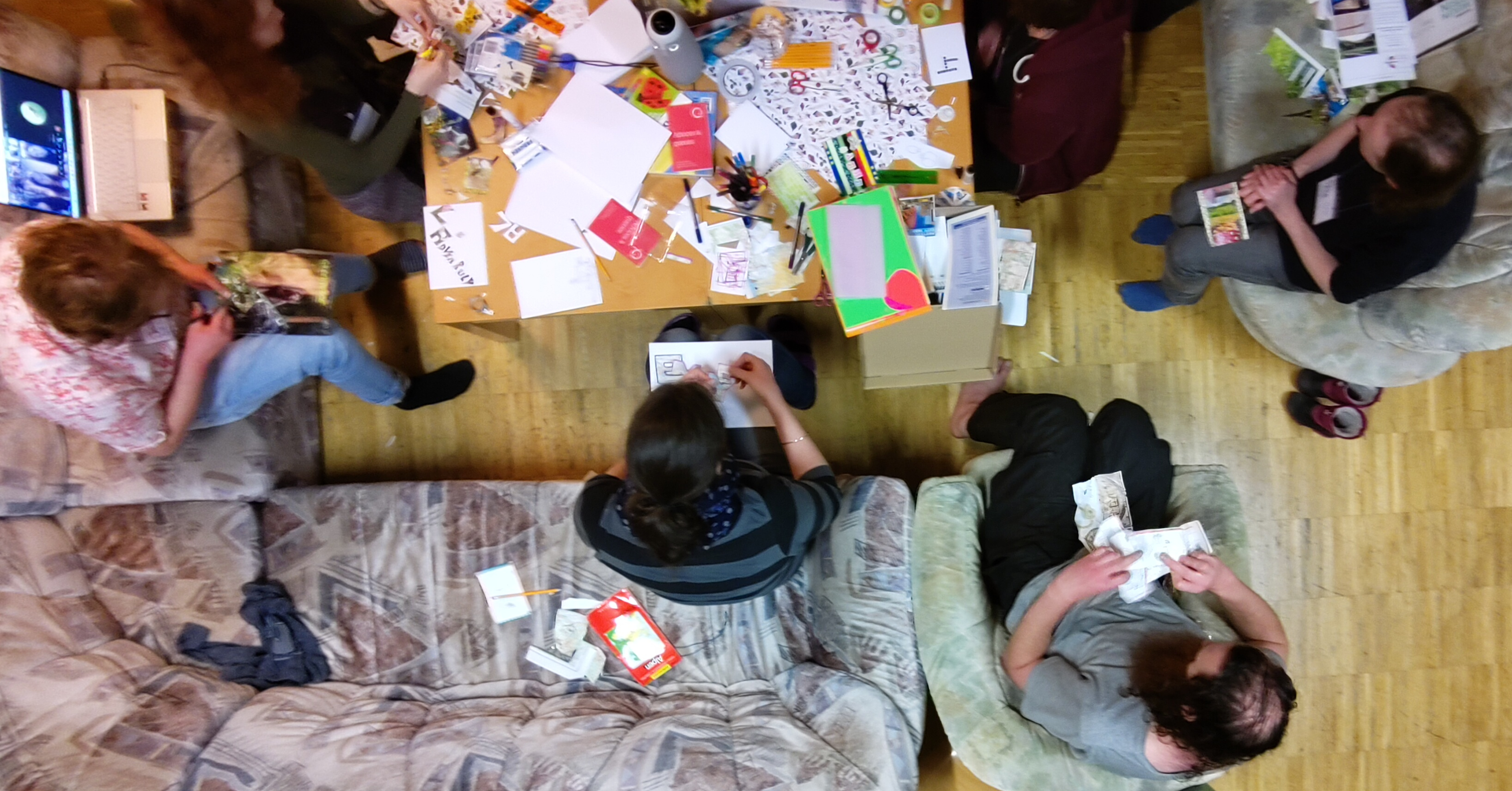 picture of crafting people